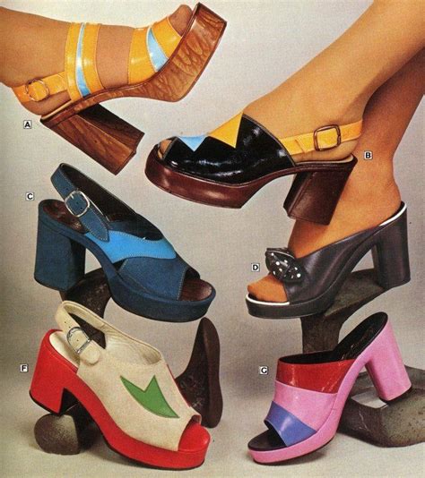 1970's shoe styles dupes|1970s footwear styles.